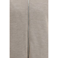 Brunello Cucinelli White Polyamide Full-Length Jacket