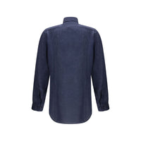 Etro Blue Denim Shirt