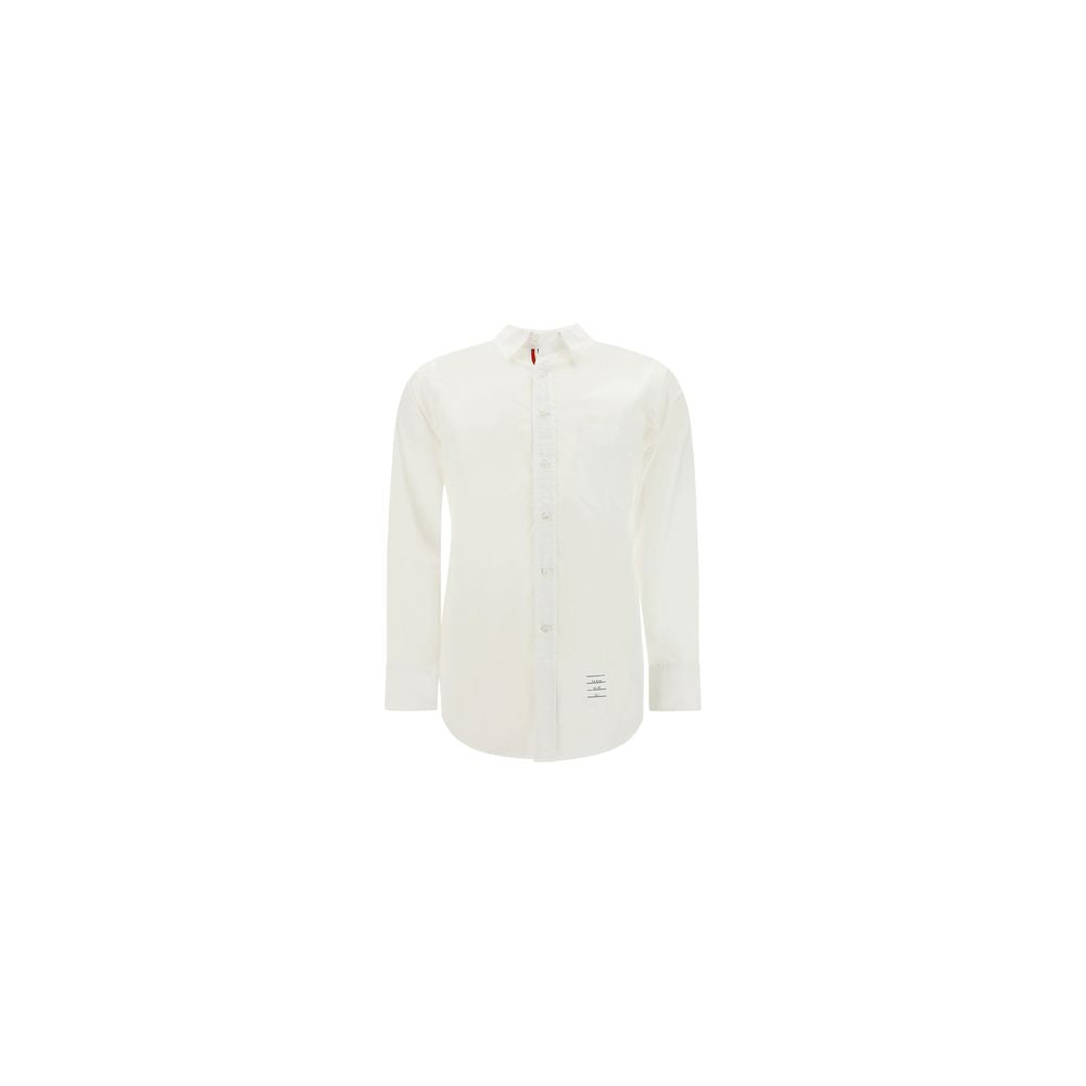 Thom Browne White Cotton Dress Shirt
