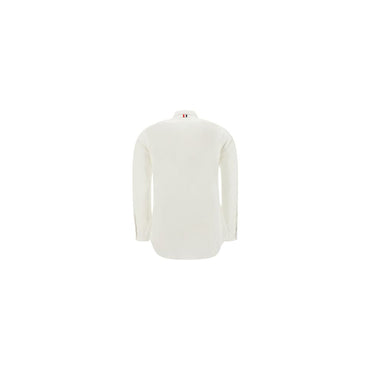 Thom Browne White Cotton Dress Shirt