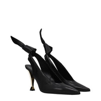 Givenchy Black Leather High Heel Pumps
