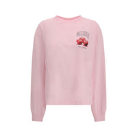 Ganni Multicolor Cotton Long Sleeve T-Shirt