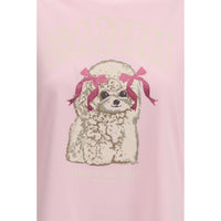 Ganni Multicolor Cotton T-Shirt