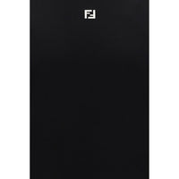 Fendi Black Cotton T-Shirt