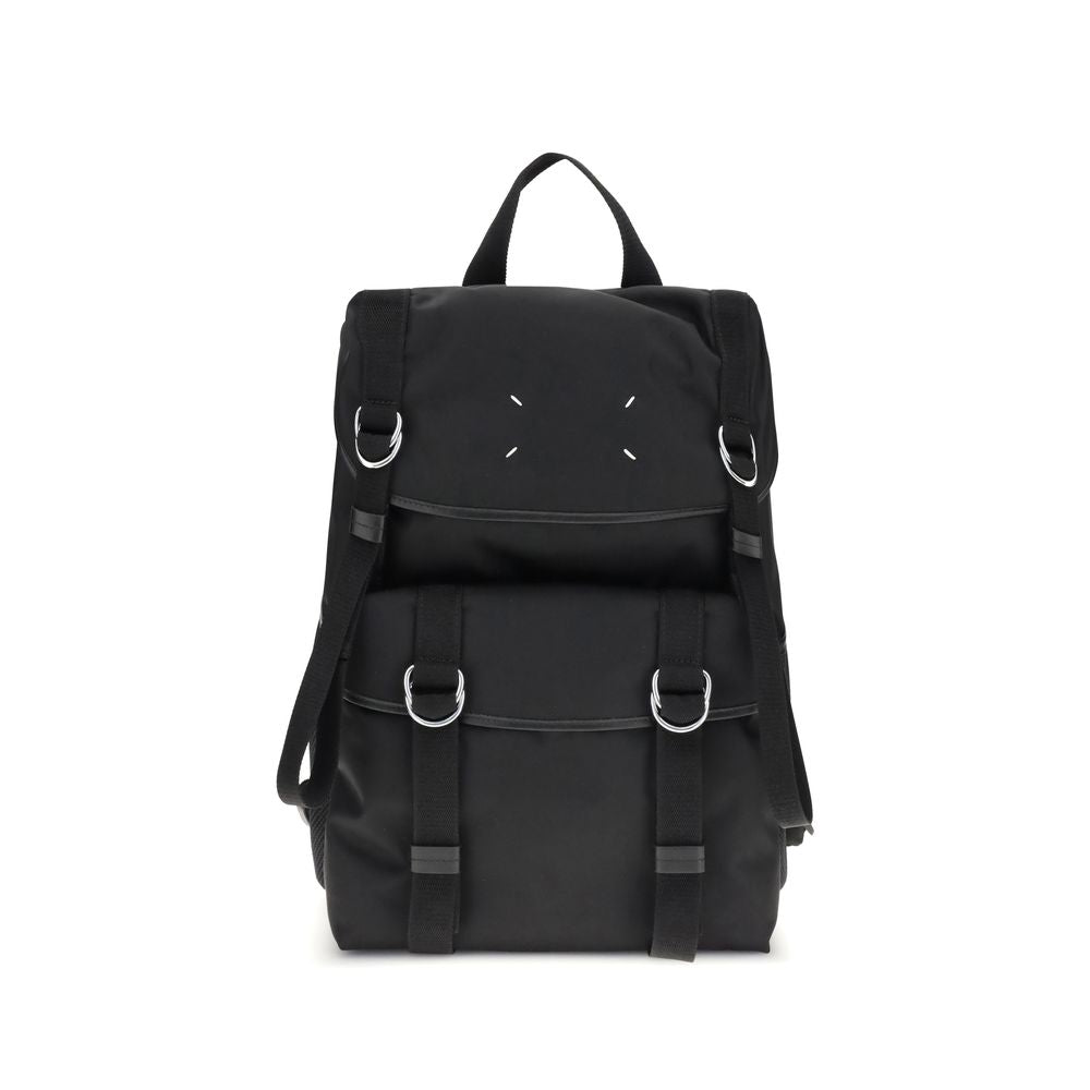 Margiela Black Polyamide Backpack