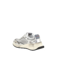 Dsquared² White Calf Leather Bos Taurus Sneakers