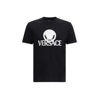 Versace Black Cotton T-Shirt