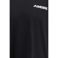 Amiri Black Cotton T-Shirt
