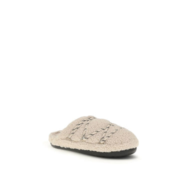 Moon Boot Beige Polyamide Flats