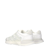 Maison Margiela White Fabric Athletic Sneakers