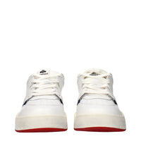 Isabel Marant White Leather Low Top Sneakers