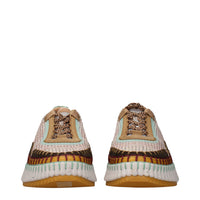 Chloé Multicolor Fabric Chunky Sneakers
