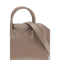 Givenchy Gray Calf Leather Bos Taurus Shoulder Bag