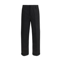 Golden Goose Black Cotton Chino Pants