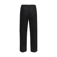 Golden Goose Black Cotton Chino Pants