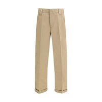 Golden Goose Bicolor Cotton Chino Pants