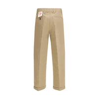 Golden Goose Bicolor Cotton Chino Pants