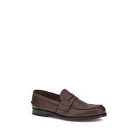 Church's Brown Calf Leather Bos Taurus Slip-On Loafers