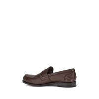 Church's Brown Calf Leather Bos Taurus Slip-On Loafers