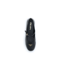 Prada Black Lamb Ovis Aries Aries Ballet Flats