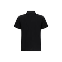Fendi Black Cotton Polo Shirt