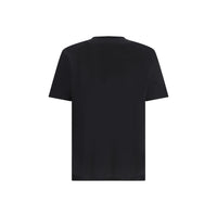 Balmain Black Cotton T-Shirt