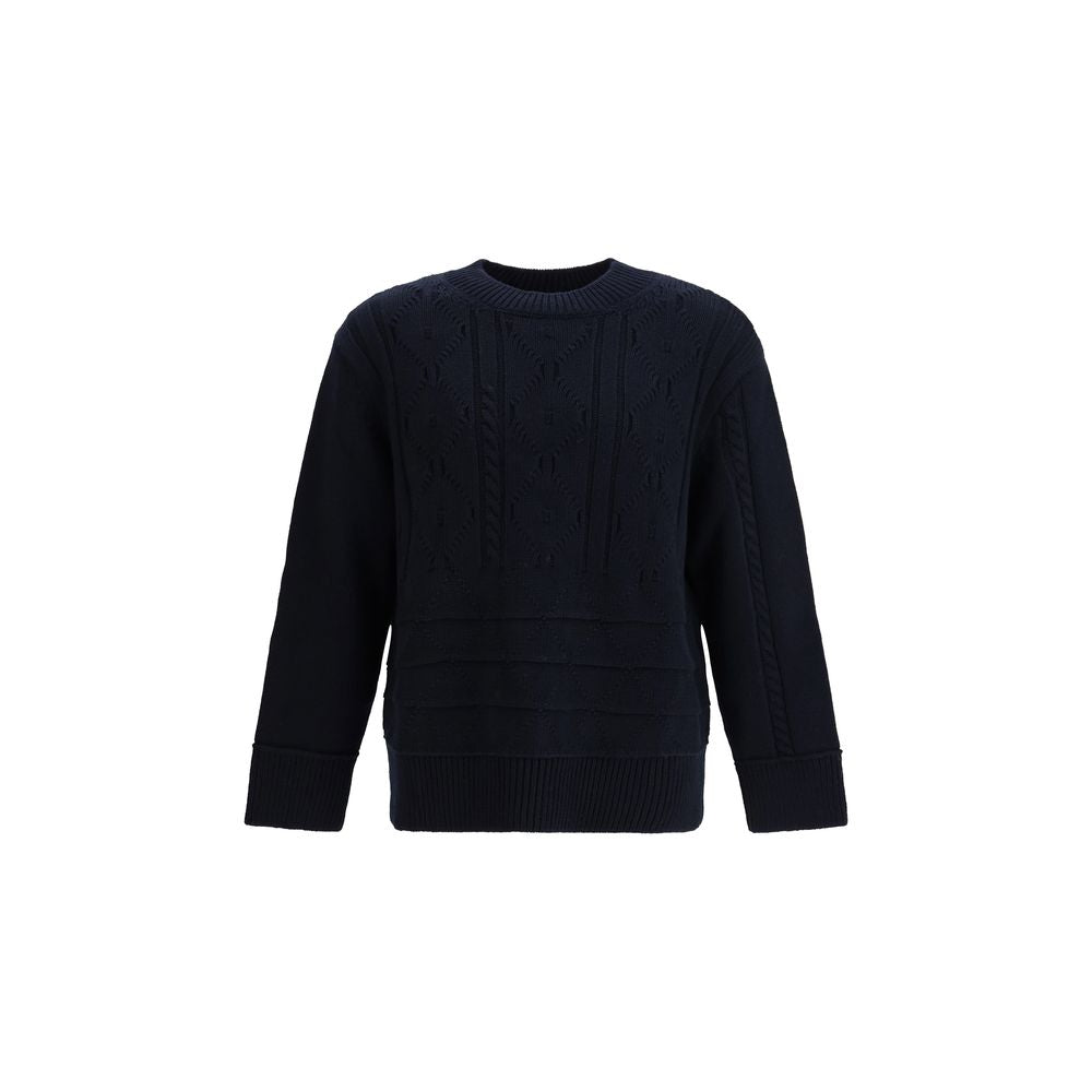 Namacheko Blue Wool Sweatshirt