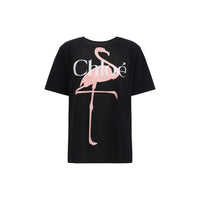 Chloé Black Cotton T-Shirt