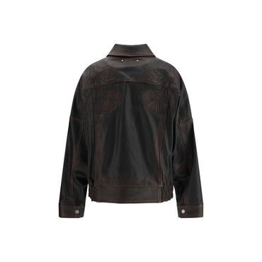 Golden Goose Brown Viscose Bomber