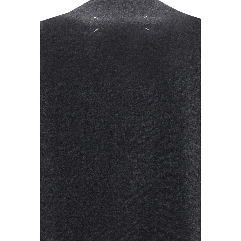 Margiela Gray Fleece Wool Coat