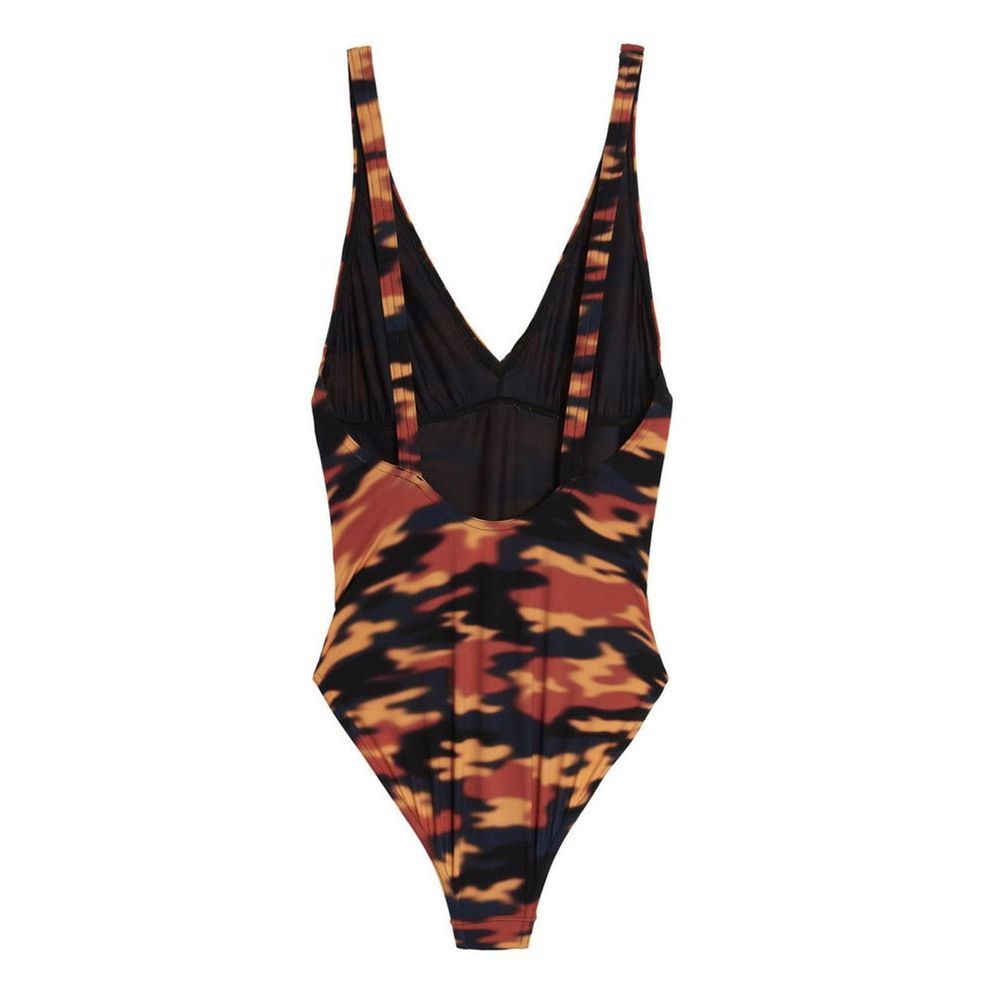 Dries Van Noten Multicolor Polyester One-Piece Swimsuit