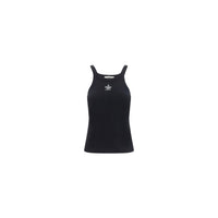 Fendi Black Cotton Tank Tops