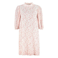 Ganni White Viscose Casual Dress