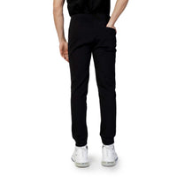 Armani Exchange Black Cotton Athletic Pants