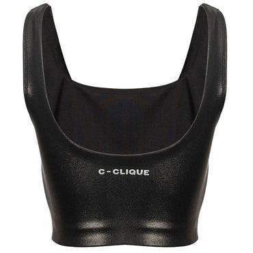 PINKO Black Nylon Top