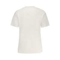 Fila White Cotton Women T-Shirt