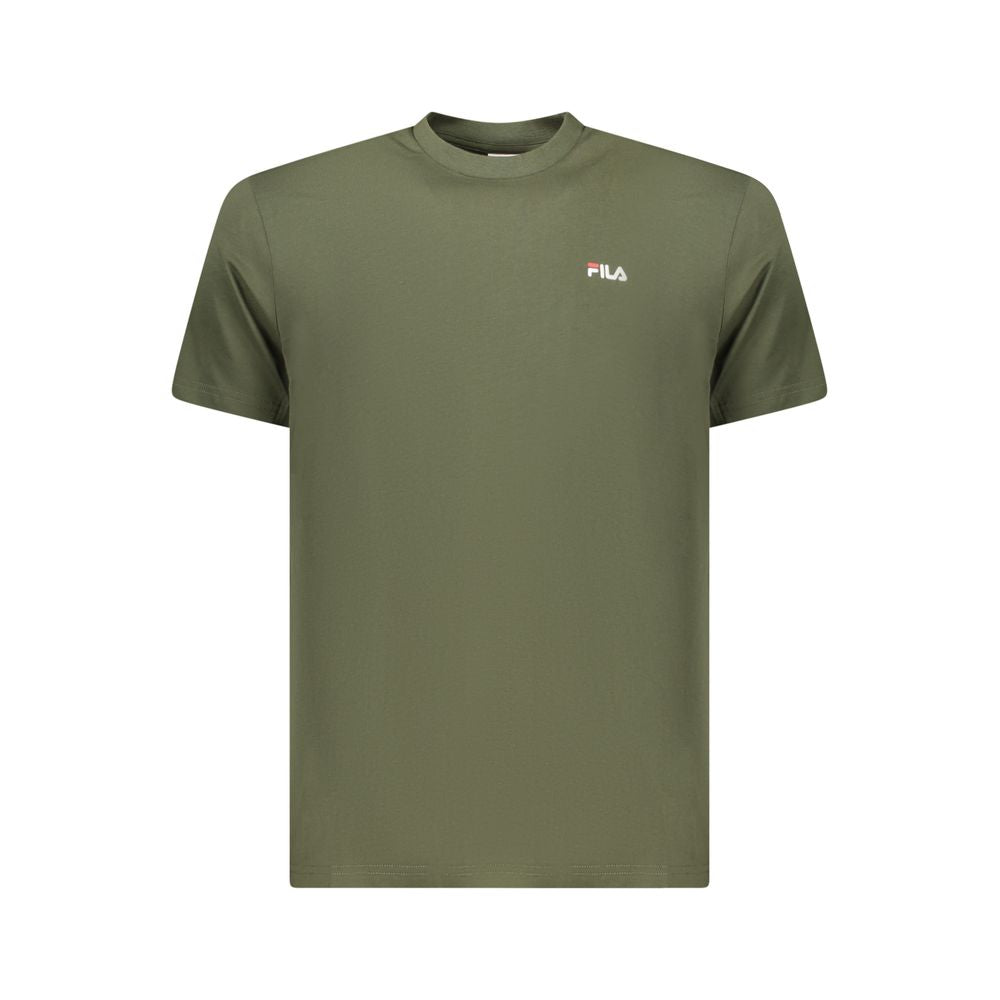 Fila Verde Cotton Men T-Shirt
