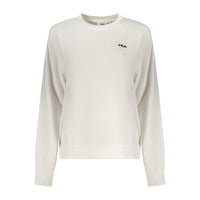 Fila White Cotton Women Sweatshirt