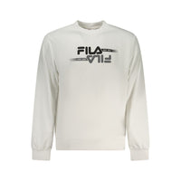 Fila White Polyester Men's Sweatshirt