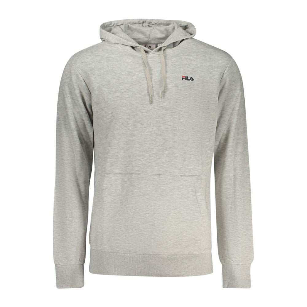 Fila Grigio Cotton Men Sweatshirt