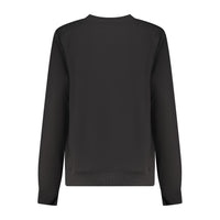 Fila Black Organic Cotton Women Sweatshirt