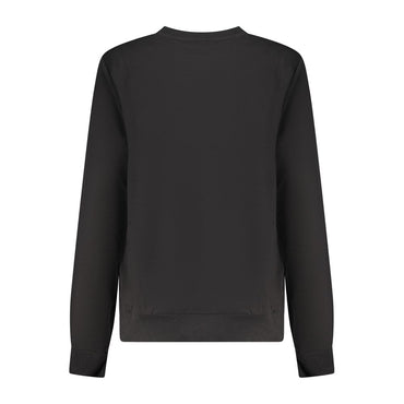 Fila Black Organic Cotton Women Sweatshirt