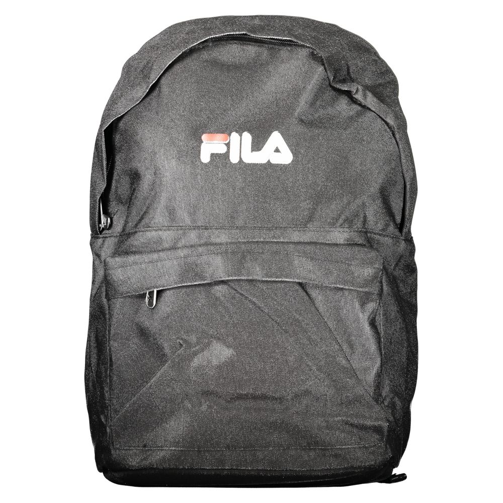 Fila Black Polyester Backpack