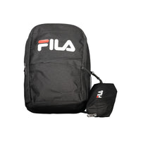 Fila Black Polyester Backpack