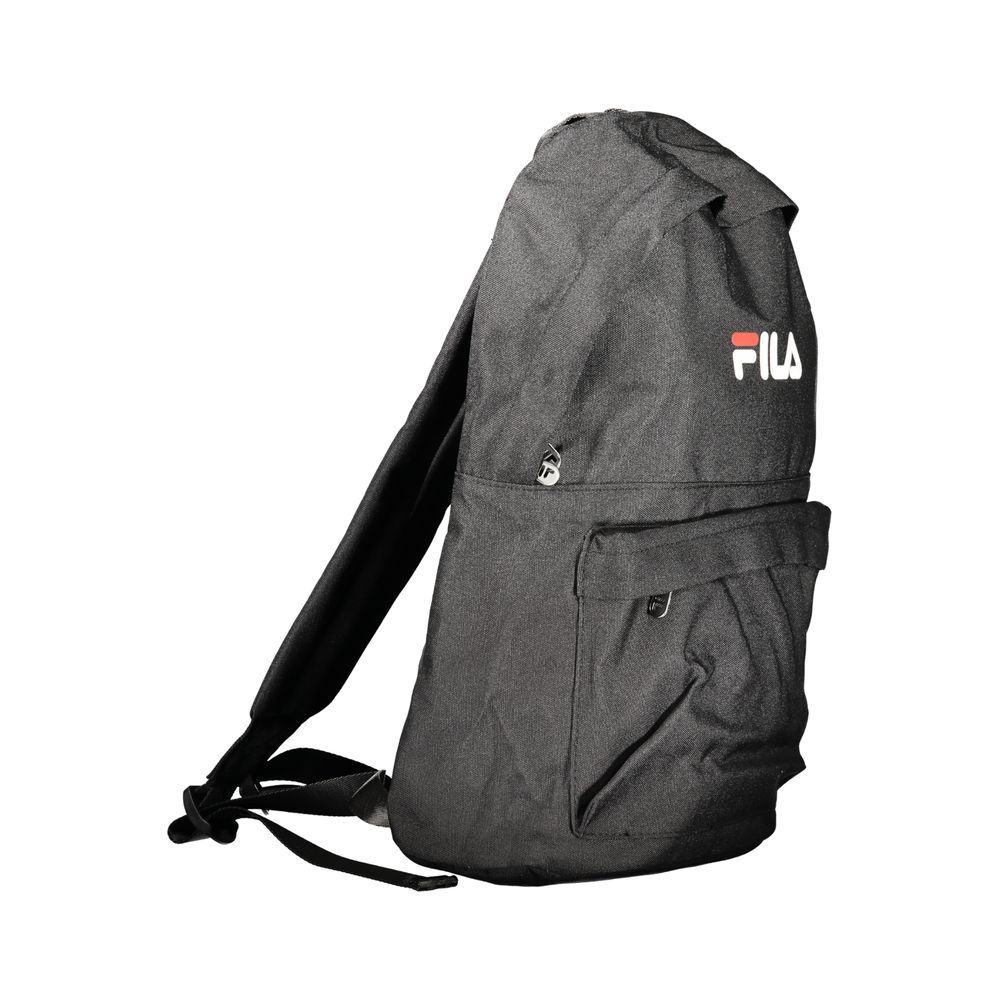 Fila Black Polyester Backpack