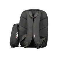 Fila Black Polyester Backpack