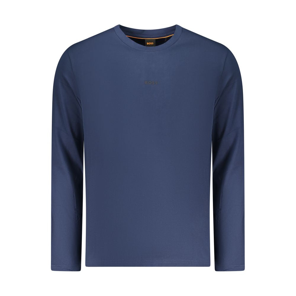 Hugo Boss Blue Cotton T-Shirt