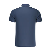Hugo Boss Blue Cotton Polo Shirt