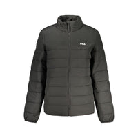 Fila Black Polyester Shell Jacket