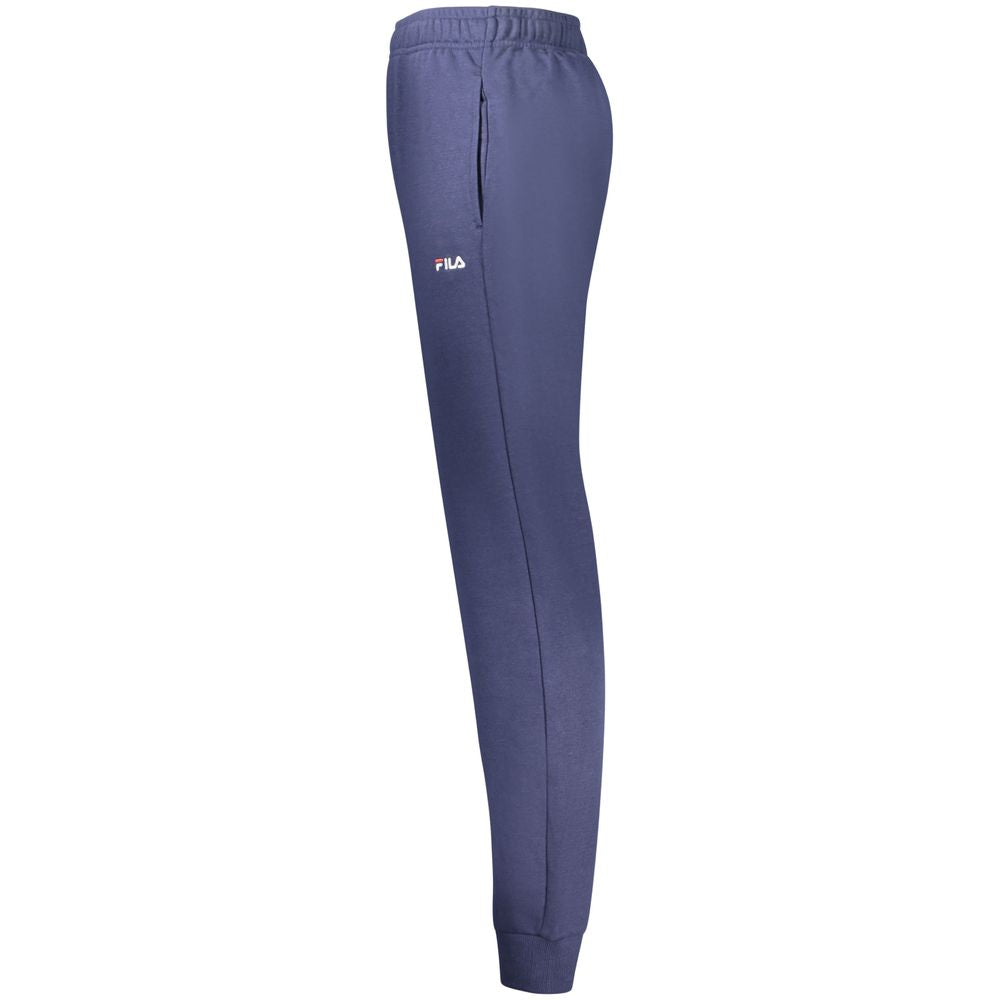 Fila Blue Cotton Joggers (Workout Pants)